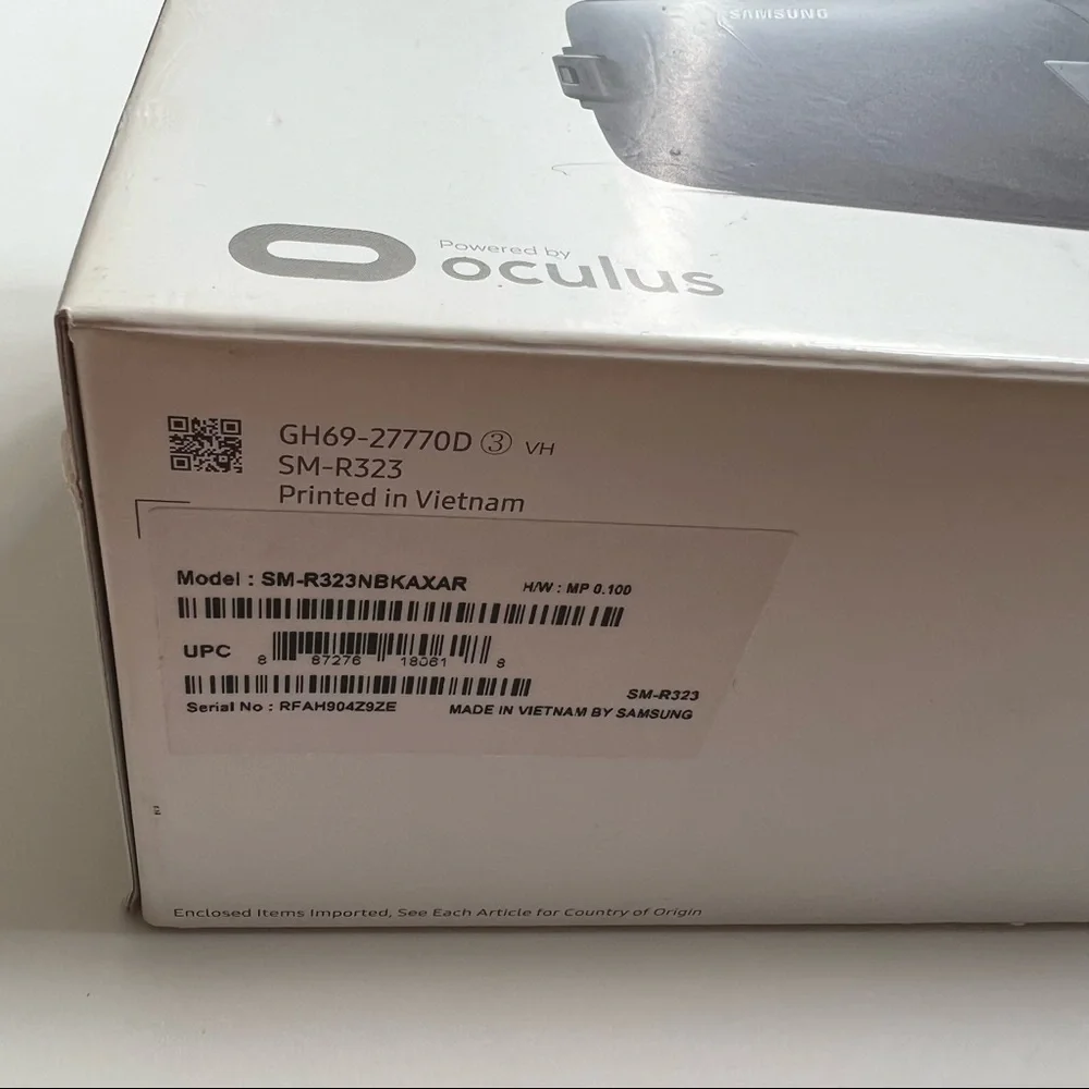 Samsung Gear VR Virtual Reality R323N